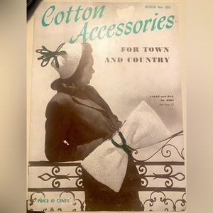 1942-1945 Knitting 🧶/crochet ideas magazine. 4 magazines included.